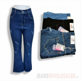 High-Rise Flared Jeans For Women