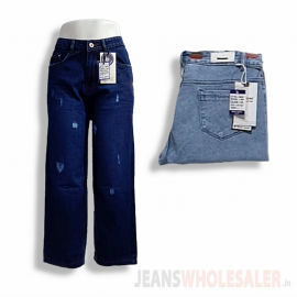 Women High-Rise Flared Stretchable Jeans