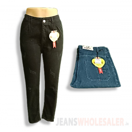 Women Damage Jeans Jeans
