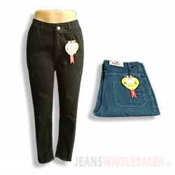 Women High Waist Jeans