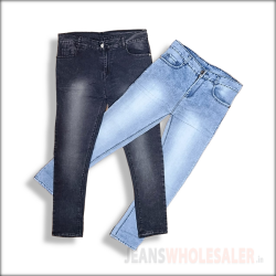 Men Black & Sky Blue  Jeans