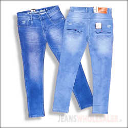 Men Sky Blue Jeans