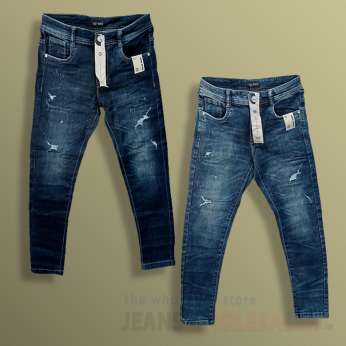 Men Damage Denim Jeans DS2138