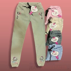 Girls Dusty Embroidery jeans