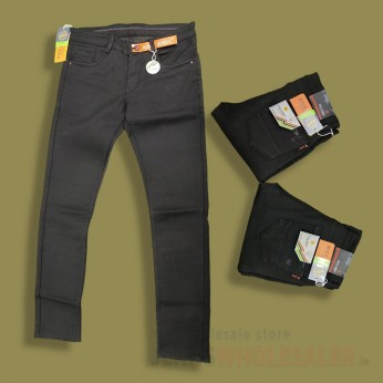 Men Black Jeans 2 pattern BB435