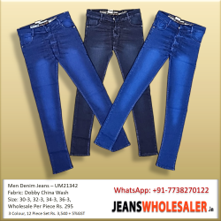 Men China Wash Jeans UM21342