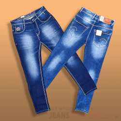 Men Cotton Knitted Jeans UM21335