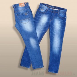 Men Cotton Knitted Jeans UM21350