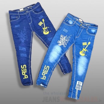 Men Funky Printed Jeans UM21377