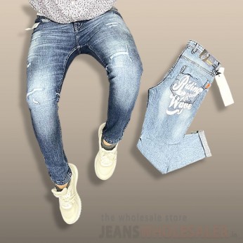 Men Knitted Jeans