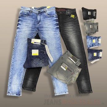 Men Dusty Colour Jeans BB3121