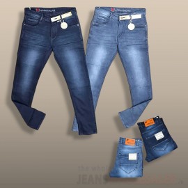 Men Knitted Denim Jeans UM23003
