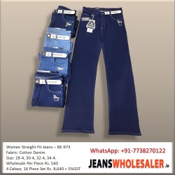Women Straight Fit  Jeans