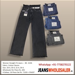 Women Straight Fit  Jeans