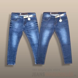 Men Cotton Knitted  Jeans