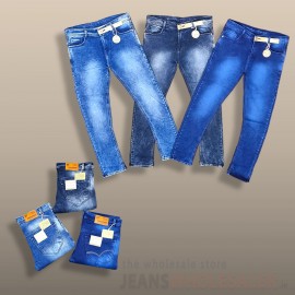 Men Cotton Knitted  Jeans UM23115