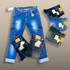 Men Cargo Jeans