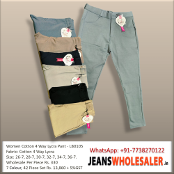 Women 4 Way Lycra Pant