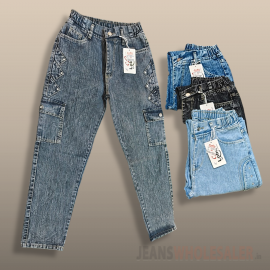 Women 6 Pocket Joggers Jeans 