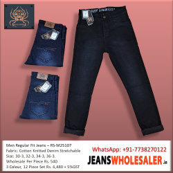 Men Regular Fit Jeans RS-M25107