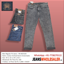 Men Regular Fit Jeans