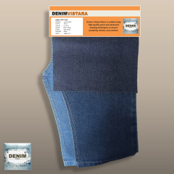 Denim Fabric – 3/1 RHT, 100% Cotton, 12.5 OZ