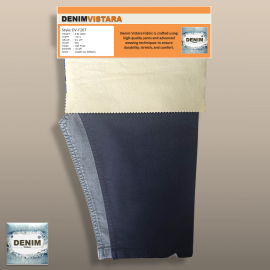 Denim Fabric – 3/1 RHT, 100% Cotton, 12.5 OZ