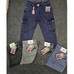 Men 6 pocket Cargo Jeans BB25-100