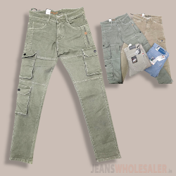 Men 6 pocket Cargo Jeans