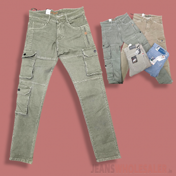 Men 6 pocket Cargo Jeans