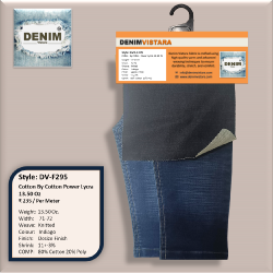Cotton By Cotton 13.50 Oz Power Lycra DV-F295