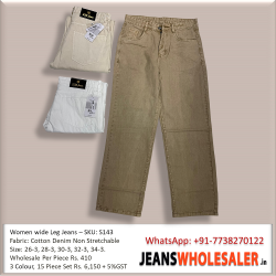 Women Wide Leg Jeans