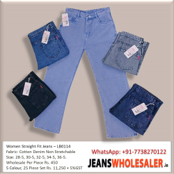 Women Straight Fit  Jeans