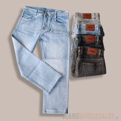 Men Straight Fit Jeans BB02K1