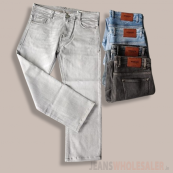 Men Straight Fit Jeans BB02K2