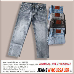 Men Straight Fit Jeans