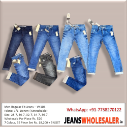 Men Regular Fit Jeans