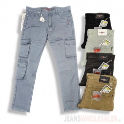 Men 6 pocket Cargo Jeans