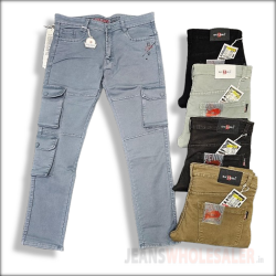 Men 6 pocket Cargo Jeans