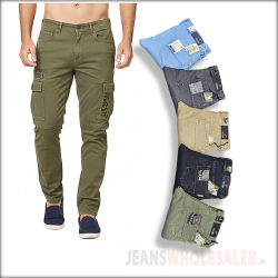 Men 7 Pocket Cargo Jeans