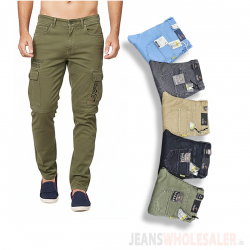 Men 7 Pocket Cargo Jeans