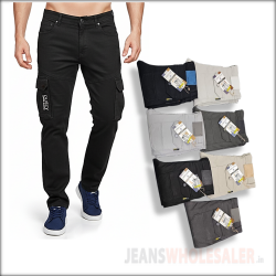 Men 6 Pocket Cargo Jeans BB10107