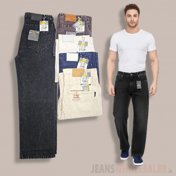 Men Straight Fit Jeans BB10133