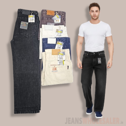 Men Straight Fit Jeans BB10133