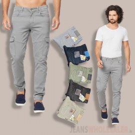 Men 6 Pocket Cargo Jeans BB10105