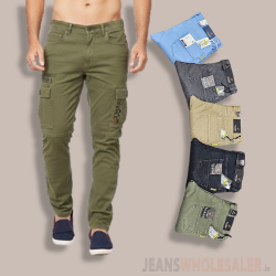 Men 7 Pocket Cargo Jeans