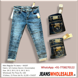 Men Regular Fit Jeans