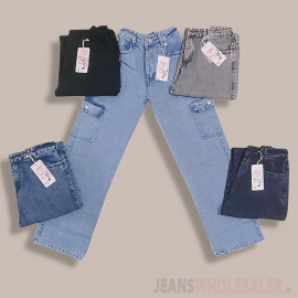 Women Straight Fit Joggers Jeans LB0116