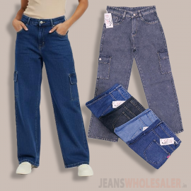 Women Straight Fit Joggers Jeans LB0118