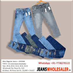 Men Regular Fit Jeans